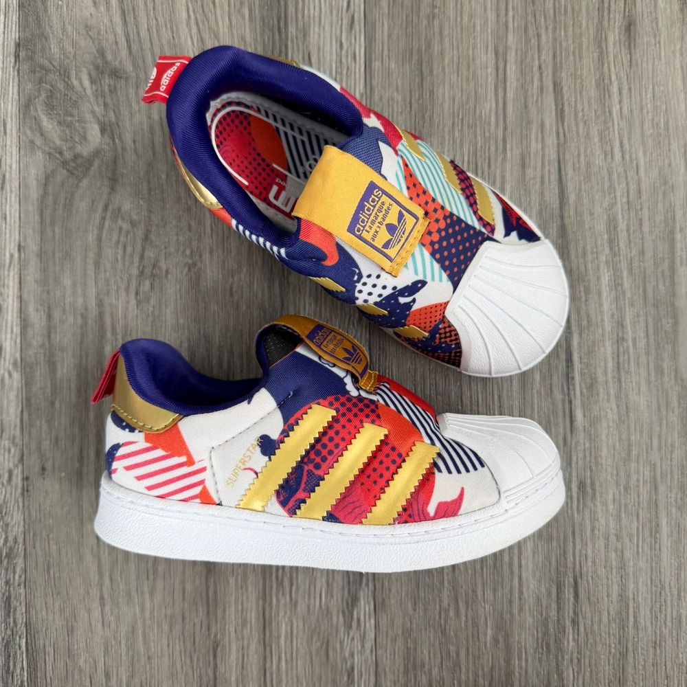 adidas Superstar 360 Chinese New Year Slip On Toddler Sneakers C8 Shell Toe